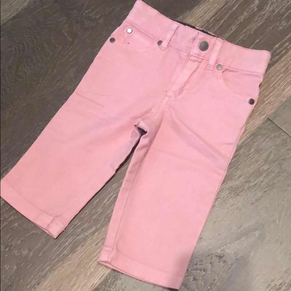 Stella McCartney pink baby girl jeans 6 month